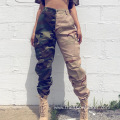 High quality Street Wear Camouflage Cargo Pants Women